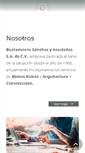 Mobile Screenshot of bustamantesanchez.com